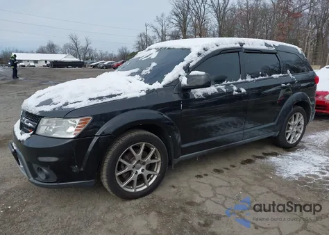 2013 Dodge Journey R/T from USA, damaged, VIN 3C4PDCEG7DT689313